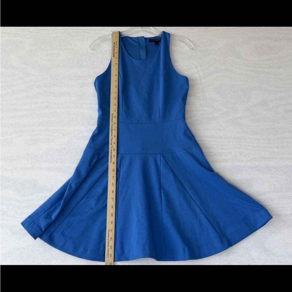 Banana Republic Vibrant Blue Mini Dress - Picture 2 of 6